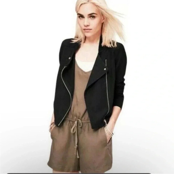 Lou & Grey black moto jacket • Small - Picture 1 of 6